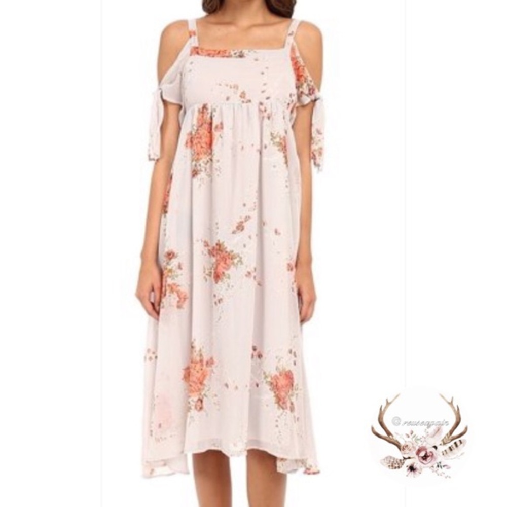 NWT  Free People Empire Waist Romantic Dress S